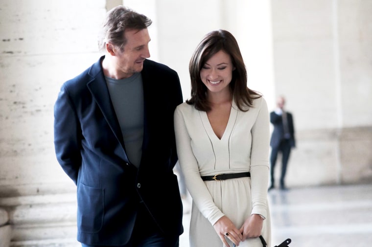 THIRD PERSON, from left: Liam Neeson, Olivia Wilde, 2013. ph: Maria Marin/Â©Sony Pictures Classics/Co